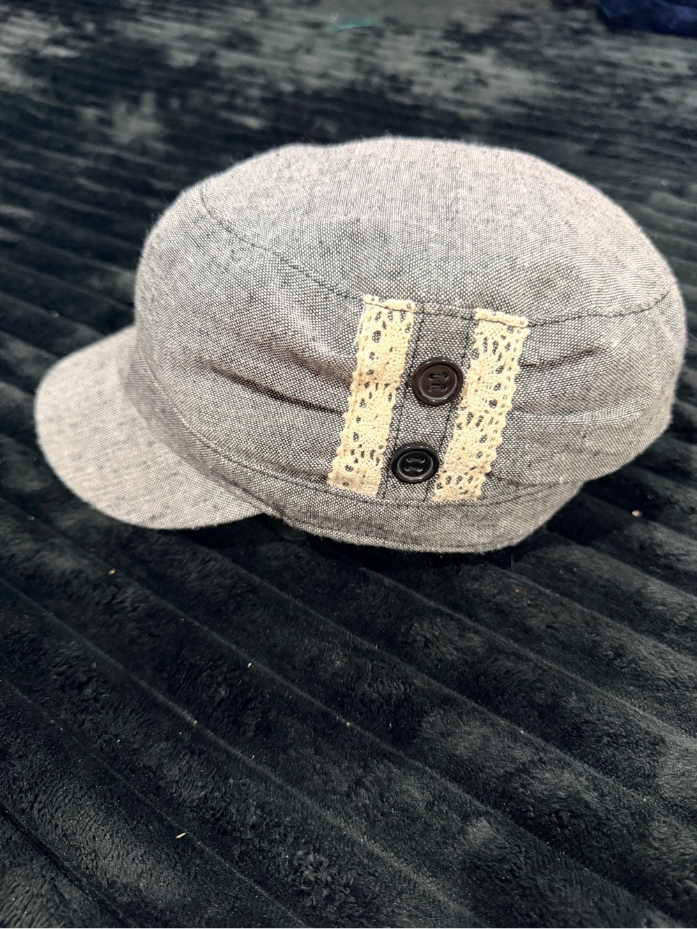 Elastafit D&Y Gray Cadet Military Cap One Size #0288